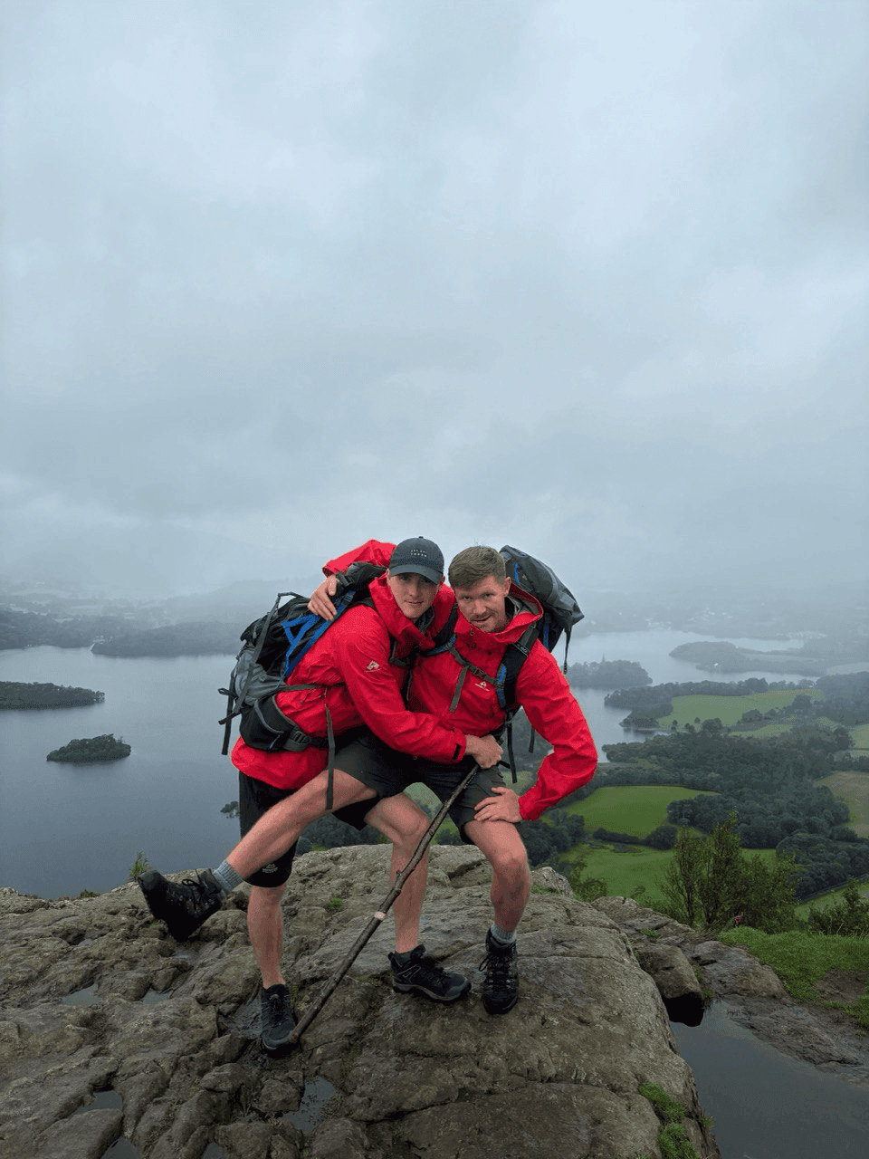 The founders of HELVETII Hikes